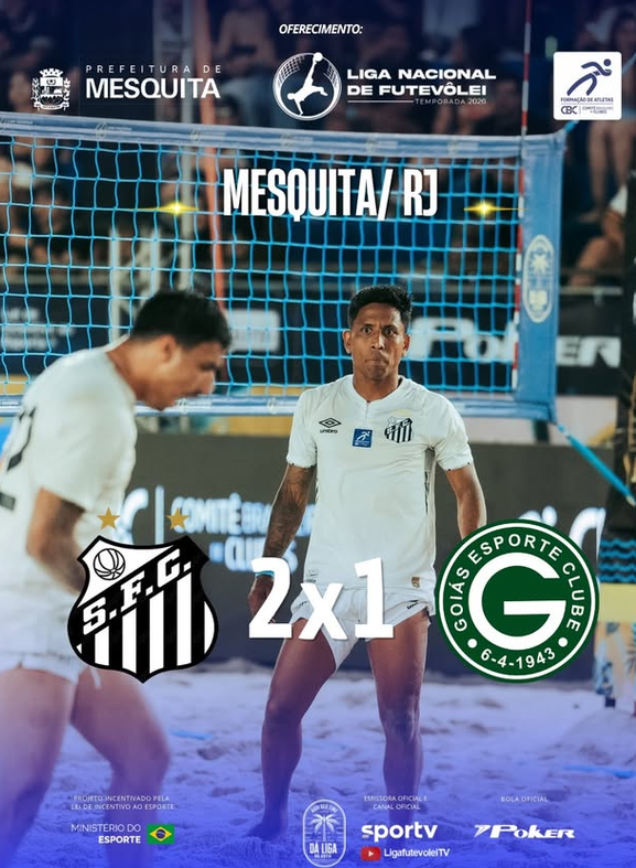 Goiás 1 x 2 Santos: foto 1